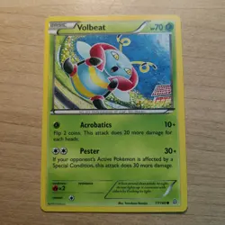Volbeat 17/160 - LP XY Primal Clash - Pokemon 2015 Common TCG Card - Image 1
