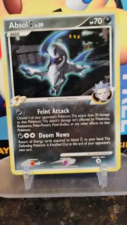 ABSOL G Lv. 59 Supreme Victors POKEMON Holo 2009 SP Trading Card 1/147 - Image 1