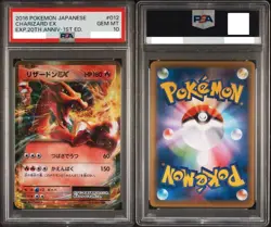 PSA 10 Charizard EX 012/087 CP6 20th Anniversary 1ED Pokemon Card Japanese 2016 - Image 3
