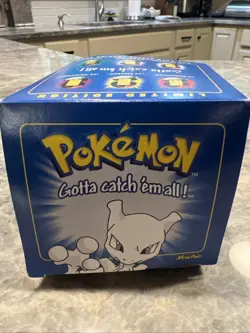 Pokemon Mewtwo 23K Gold Plated Card 1999 Burger King SEALED in Box With Ball - Image 1
