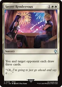 Secret Rendezvous 0253 0253 MTG Commander FINAL FANTASY Uncommon NP - Image 1