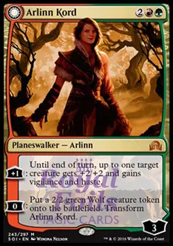 Arlinn Kord / Arlinn Embraced by the Moon 1x FOIL MTG Shadows Over Innistrad NM - Image 1