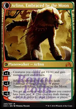 Arlinn Kord / Arlinn Embraced by the Moon 1x FOIL MTG Shadows Over Innistrad NM - Image 2