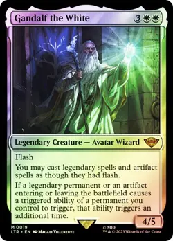 Gandalf the White *Foil* - LTR - NM - Magic The Gathering - MTG - Image 1