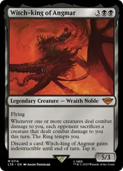 Witch-King of Angmar - LTR - NM - Magic The Gathering - MTG - Image 1