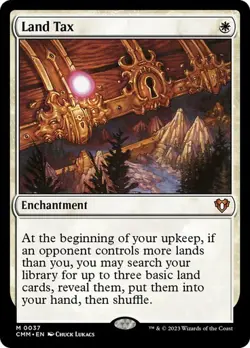 Land Tax - CMM - NM - Magic The Gathering - MTG - Image 1