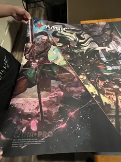 MTG War of the Spark Alternate Art Planeswalker 6FT Playmat V2 UginTamiyo - Image 2