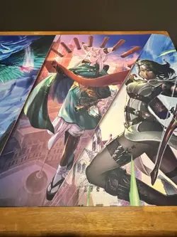 MTG War of the Spark Alternate Art Planeswalker 6FT Playmat V2 UginTamiyo - Image 4