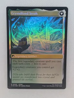 Serah Farron PreRelease FOIL FFXIII Final Fantasy 13 MTG Magic the Gathering NM - Image 2