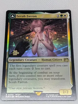 Serah Farron PreRelease FOIL FFXIII Final Fantasy 13 MTG Magic the Gathering NM - Image 3