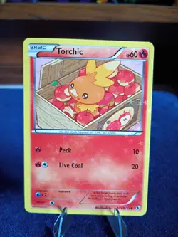 Pokemon TCG Torchic RC5/RC25 Legendary Treasures: Radiant Collection Common NM - Image 1