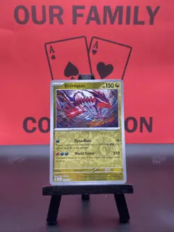 Eternatus 141/191 Sv08: Surging Sparks Pokemon TCG Reverse Holo Rare 2024 LP - Image 1