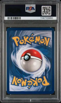 1999 POKEMON FOSSIL 10 LAPRAS-HOLO PSA 7 - Image 2