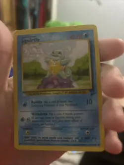 Very Rare Squirtle Pokemon Card 93/130 Base Set 1999 - Image 4