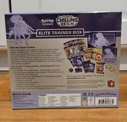 Pokemon Chilling Reign Shadow Rider Calyrex Elite Trainer Box ETB New Sealed - Image 4