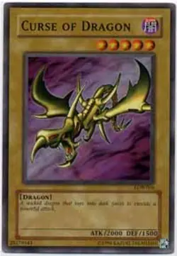 Curse of Dragon - LOB-066 - Super Rare - Unlimited Edition NM YuGiOh! Legend of - Image 1