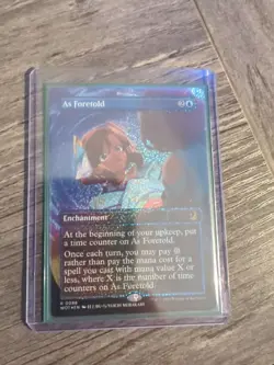 MTG as Foretold Anime Borderless Confetti Foil Wilds of Eldraine Card #88 R - Image 1