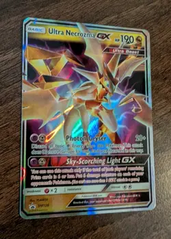 Ultra Necrozma GX SM126 Black Star Promo Half Art Card Pokemon TCG Standard Size - Image 2