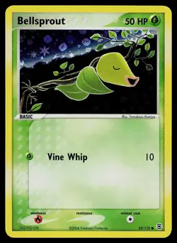 Pokemon Card - Bellsprout FireRed & LeafGreen 53/112 Reverse Holo - Image 1