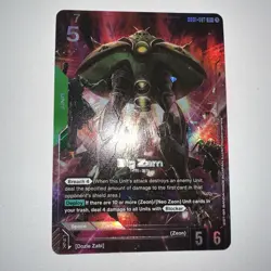 GD01-027 Big Zam R+ Gudam Card Game TCG Alternative Art - Image 1