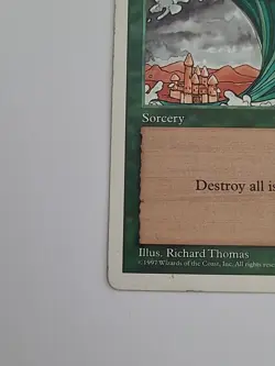 Tsunami Card 1997 Magic the Gathering - Image 2