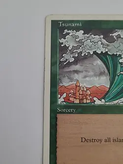 Tsunami Card 1997 Magic the Gathering - Image 3