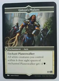Arena of the Planeswalkers Gideon's Phalanx Replacement Game Card MTG - Image 1