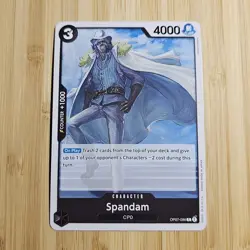 ONE PIECE ENGLISH CARD GAME Spandam CPO OP07-086 Bandai - Image 1
