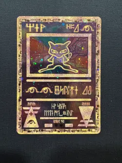 Pokemon Ancient Mew Movie Promo Holo TCG Card 2000 Rare LP Condition - Image 1