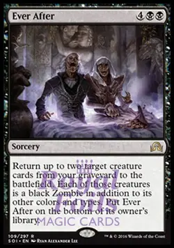 Ever After 1x FOIL SOI MTG Shadows Over Innistrad Rare MINT black - Image 1