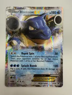 2014 Blastoise EX XY30 Black Star Promo Ultra Rare Holo Pokemon TCG Card - Image 1