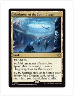 1x Maelstrom of the Spirit Dragon, Magic the Gathering MTG NM - Image 1