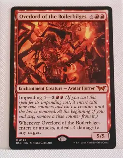 MTG Overlord of the Boilerbilges Regular DSK #146 Near Mint - Image 1