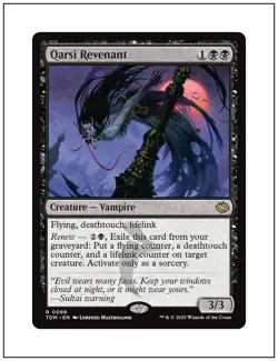1x Qarsi Revenant, Magic the Gathering MTG NM - Image 1