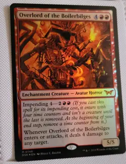 MTG Overlord of the Boilerbilges FOIL DSK #146 Near Mint - Image 1