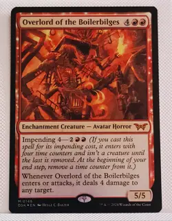 MTG Overlord of the Boilerbilges FOIL DSK #146 Near Mint - Image 2