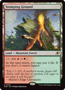 Stomping Ground Edge of Eternities Promo Pack NM MTG - Image 1