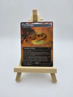 G1N The One Ring Borderless Foil MTG The Lord of the Rings 451 - Image 1