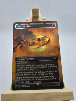 G1N The One Ring Borderless Foil MTG The Lord of the Rings 451 - Image 2