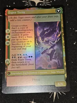 G2U Terra Magical Adept 0511 Final Fantasy Extended Art FOIL FIN MTG TCG - Image 5
