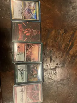 Multiple MTG Cards That Are Signed And Are Artist Proof Both Japanese And Eng - Image 1