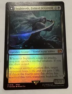 Sephiroth, Fabled SOLDIER - FINAL FANTASY (FIN) FOIL MTG - Image 1