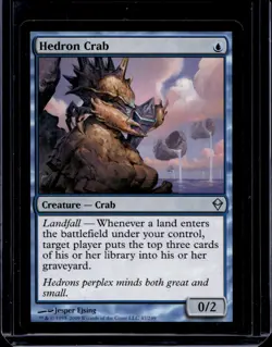 [1x] Hedron Crab Near Mint, English Zendikar MTG Magic - Image 1