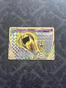 Pokemon Card Wobbuffet BREAK XY155 Black Star Promo - Image 1