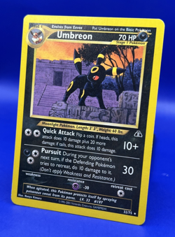 2001 Pokemon Card Neo Discovery Umbreon 32/75 Non Holo WOTC LP - Image 2