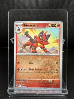 Torracat 033/162 Sv05: Temporal Forces Reverse Holo Pokemon Card - Image 1