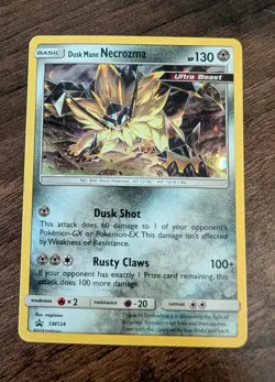 Dusk Mane Necrozma - SM124 Promo Sun & Moon Black Star Promo Pokemon TCG - Image 1