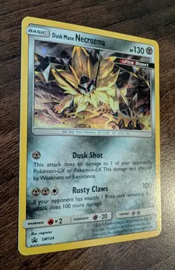 Dusk Mane Necrozma - SM124 Promo Sun & Moon Black Star Promo Pokemon TCG - Image 2