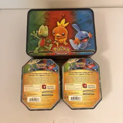 Pokemon TCG: Legends of Kalos Yveltal Lunch Tin Collector's NO CARDS - Lot Of 3 - Image 4