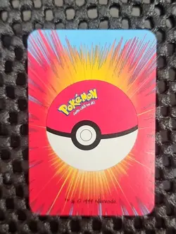 Bulbasaur Pokemon 1999 Mini Deck Playing Cards 2.5x1.75in Queen Of Hearts Blue - Image 2